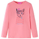 Vidaxl Children's Shirt à manches longues 104 rose