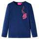 Vidaxl Child's Shirt à manches longues 104 bleu marine