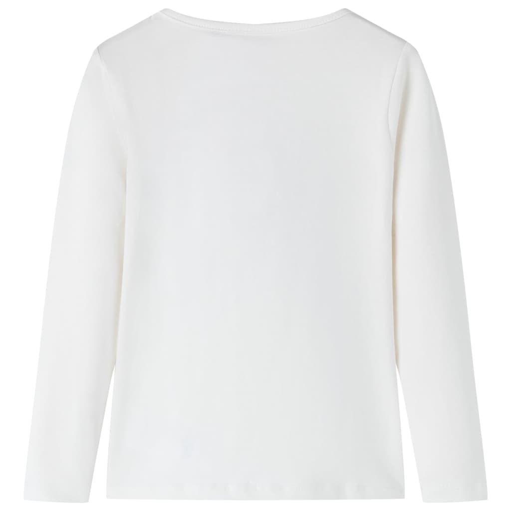 Vidaxl Child's Shirt à manches longues 92 Ecrukligious