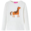 Vidaxl Child's Shirt à manches longues 116 Ecrukligious