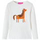 Vidaxl Child's Shirt à manches longues 128 Ecrukluig