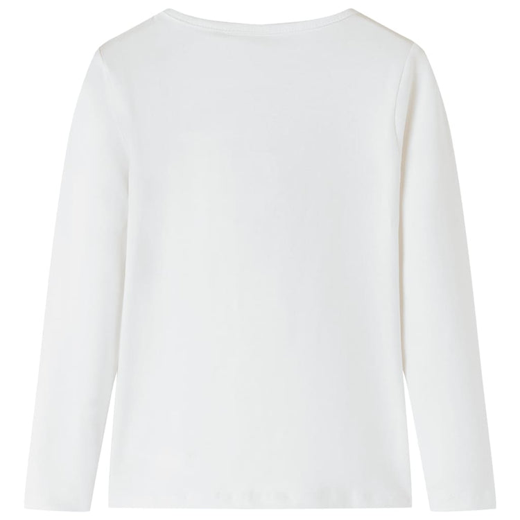 Vidaxl Child's Shirt à manches longues 140 Ecrukluig
