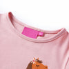 Vidaxl Child's Shirt à manches longues 116 rose clair
