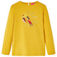 Vidaxl Child's Shirt à manches longues 104 Ochère foncé coloré