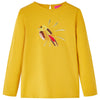 Vidaxl Child's Shirt à manches longues 128 Ochère foncé coloré