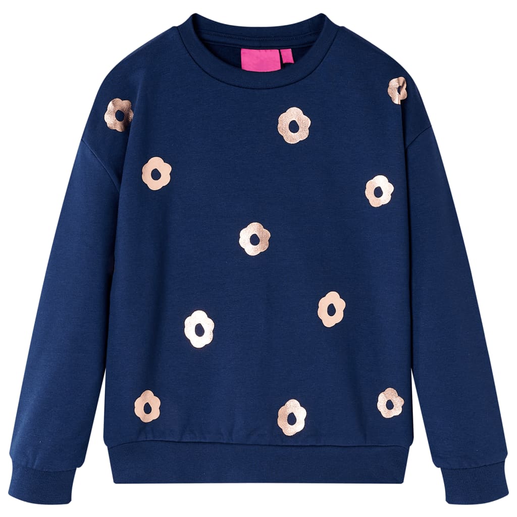 Pull pour enfants Vidaxl 140 bleu marine