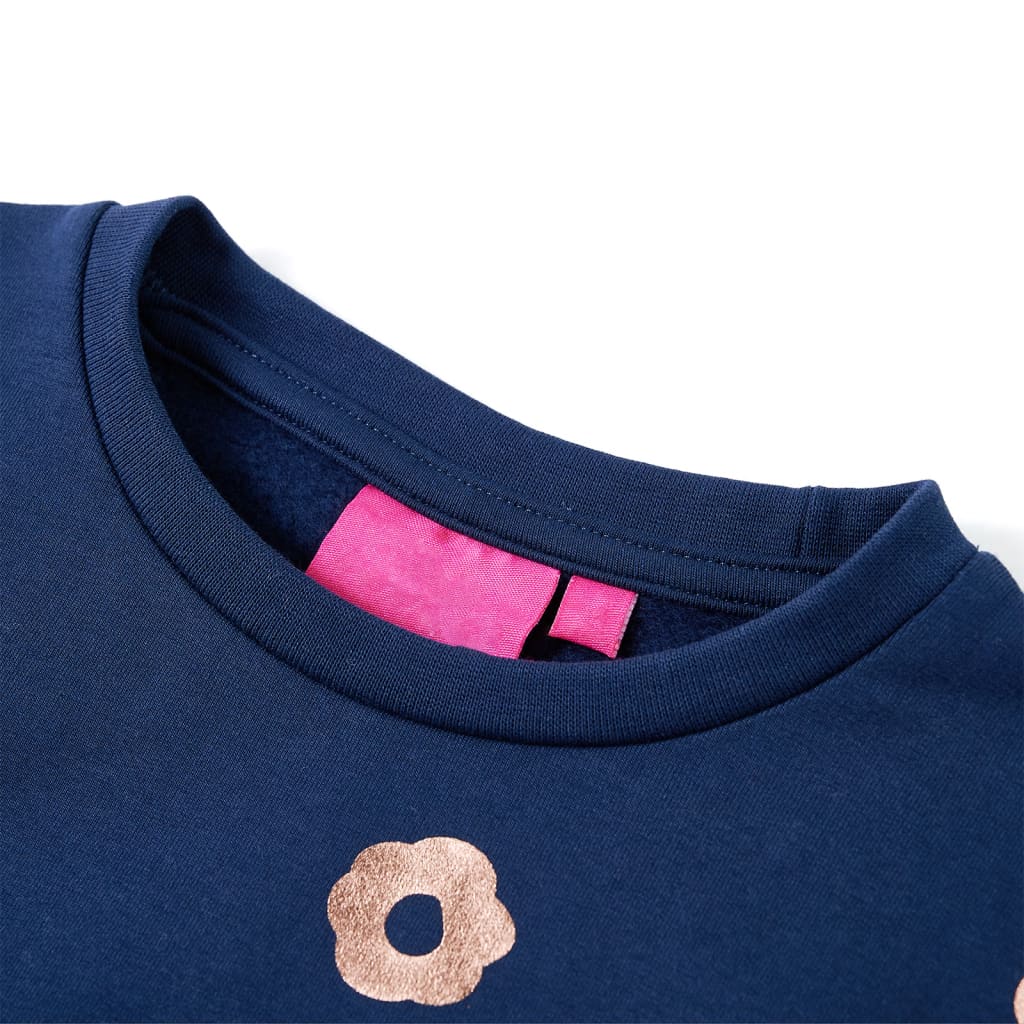 Pull pour enfants Vidaxl 140 bleu marine