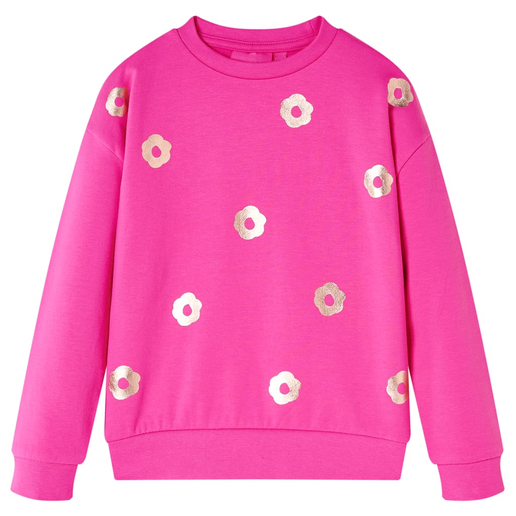 Pull pour enfants Vidaxl 128 Rose foncé