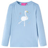 Vidaxl Child's Shirt à manches longues 92 bleu clair