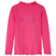 Vidaxl Child's Shirt à manches longues 104 rose vif