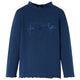 Vidaxl Child's Shirt Long Manches 128 Bleu marine
