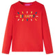Vidaxl Children's Shirt à manches longues 128 rouge