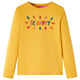 Vidaxl Children's Shirt à manches longues 104 Donkerokerkligent