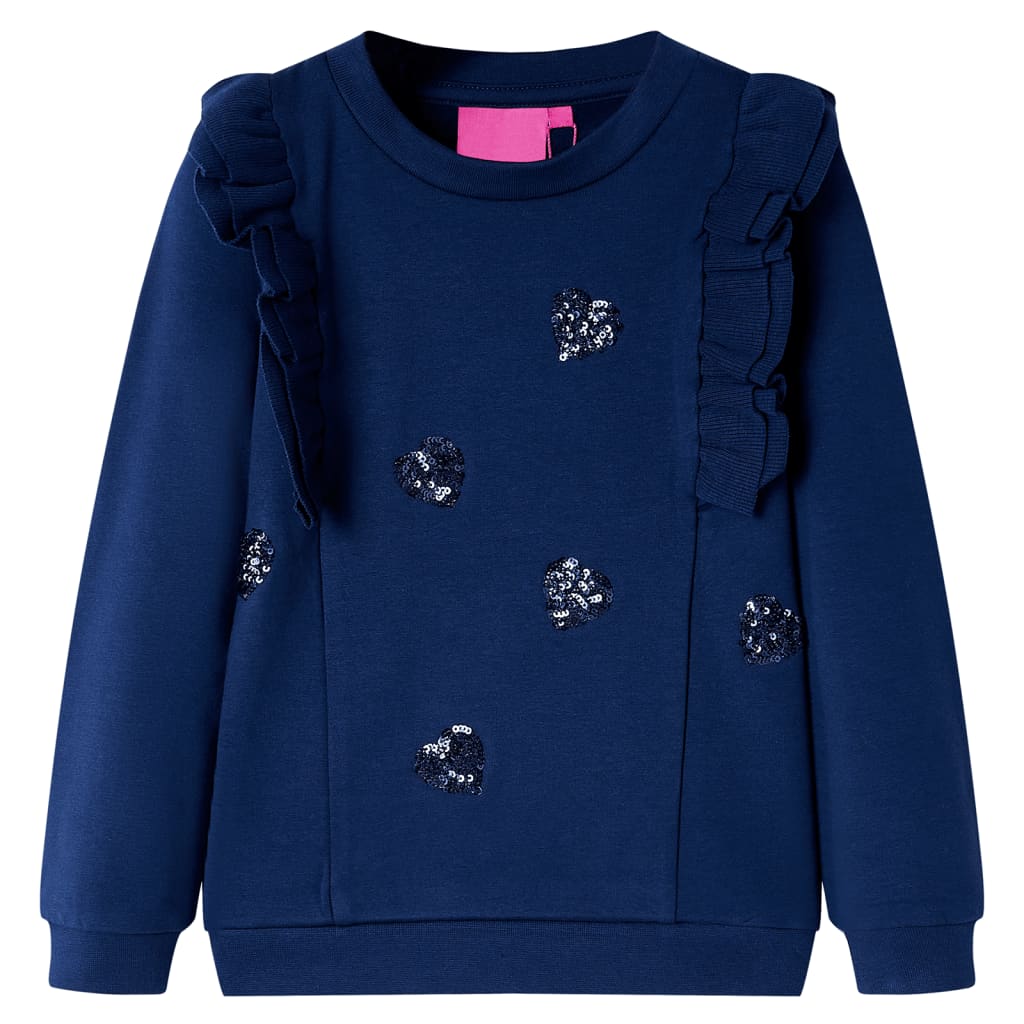 Vidaxl Pull pour enfants 92 bleu marine