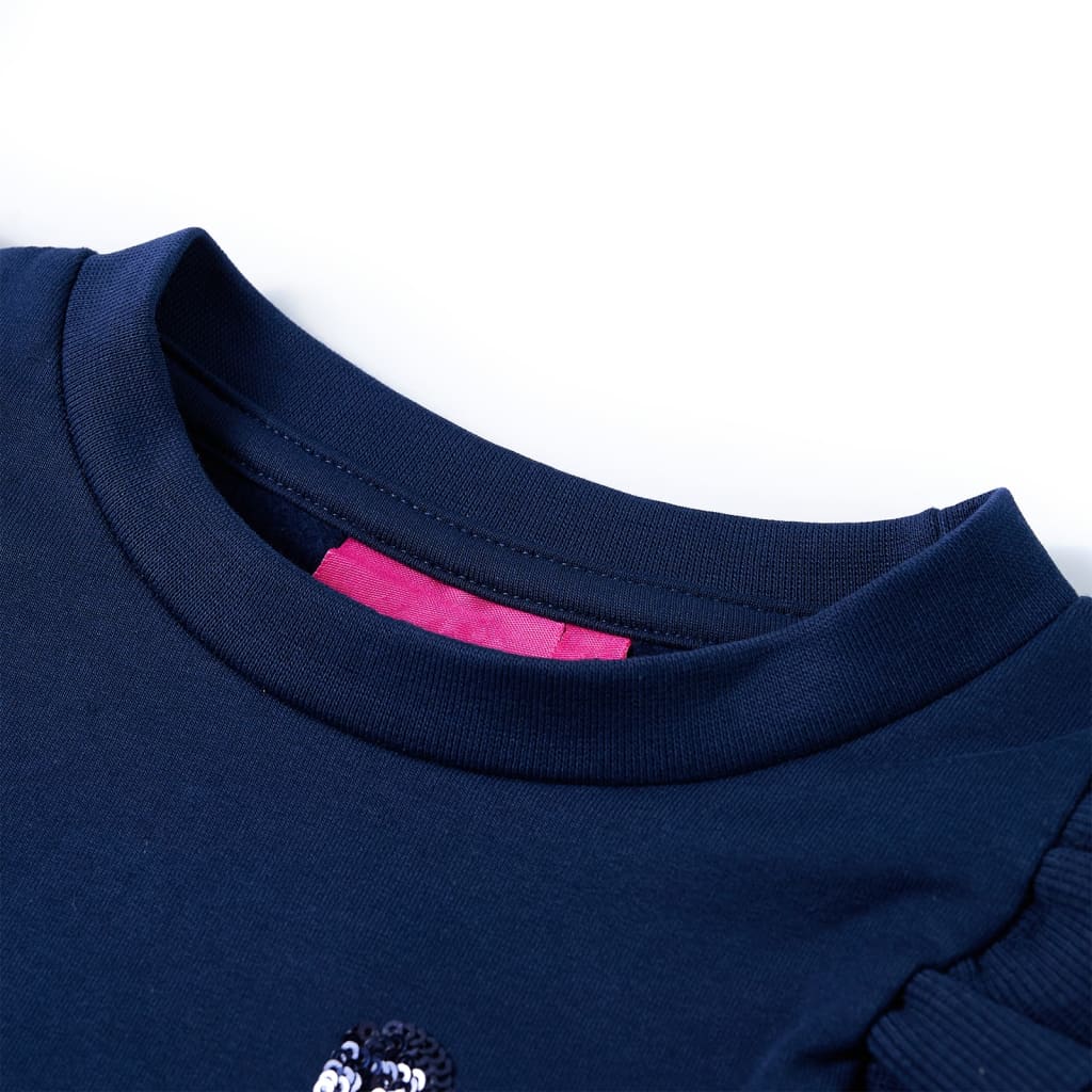 Vidaxl Pull pour enfants 92 bleu marine