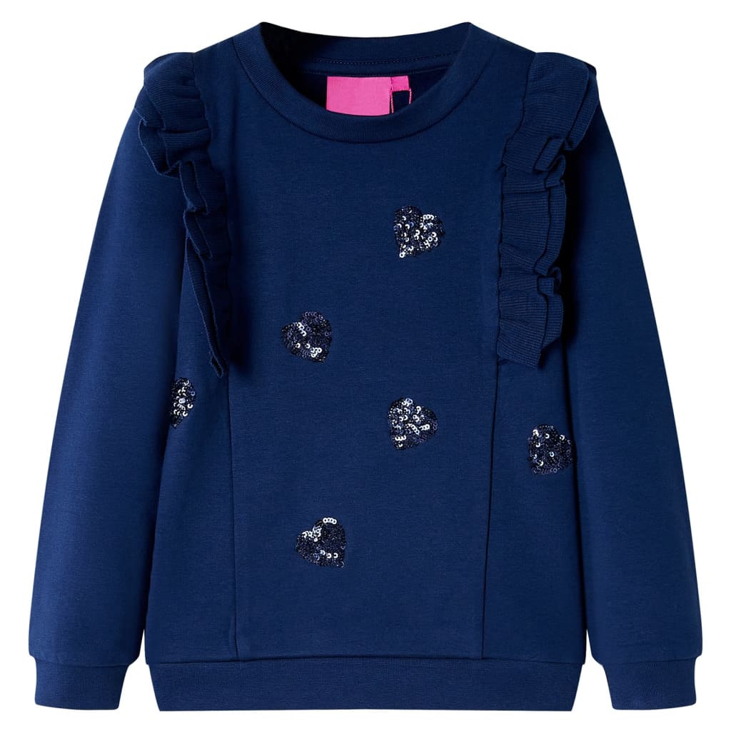 Pull pour enfants Vidaxl 128 bleu marine