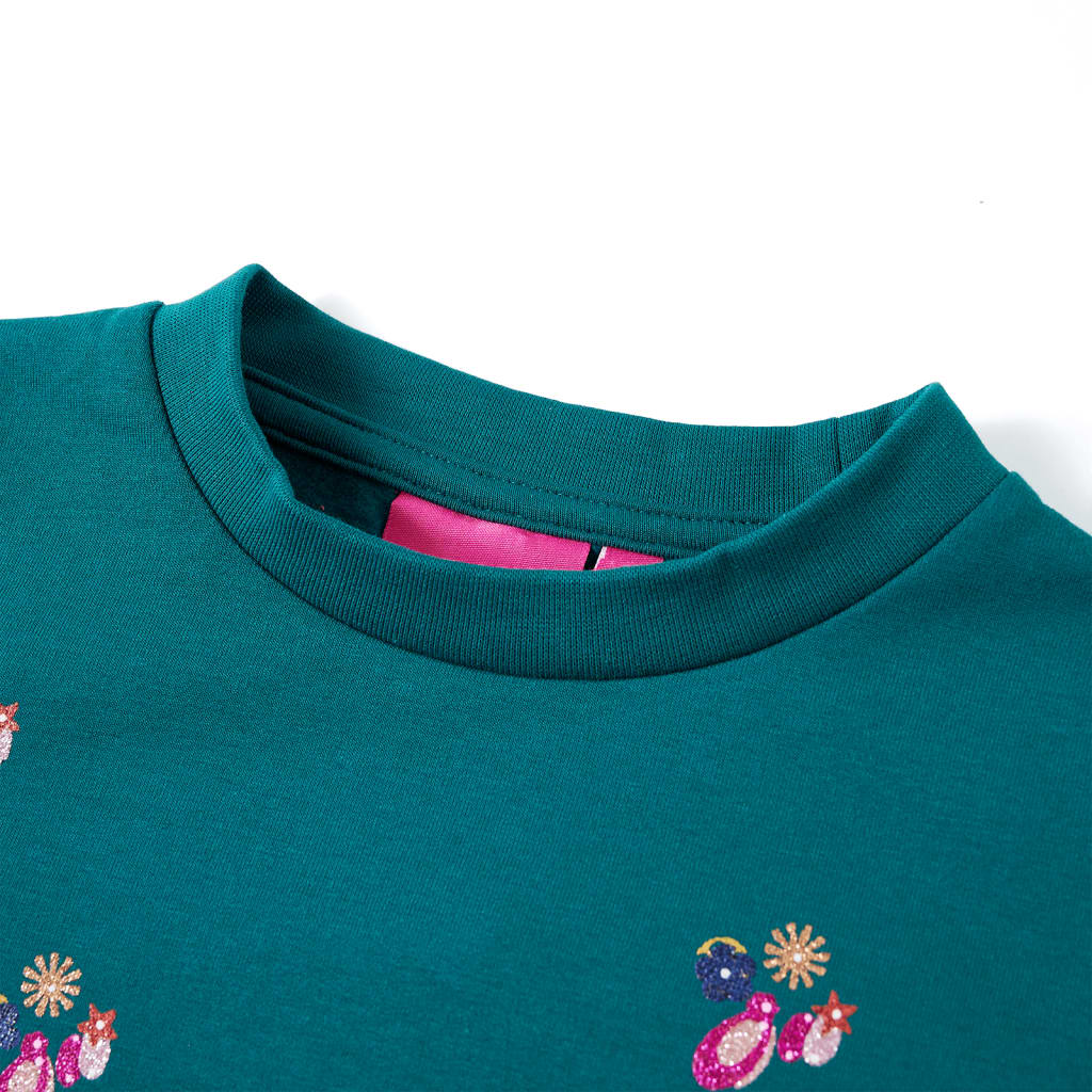 Pull pour enfants Vidaxl 104 vert foncé