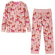 Vidaxl Pyjama pour enfants à manches longues 92 rose clair
