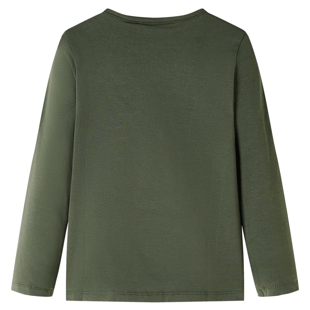 Vidaxl Child's Shirt à manches longues 92 Kakikientig