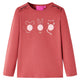 Vidaxl Child's Shirt à manches longues 128 Rose Brown
