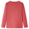 Vidaxl Child's Shirt à manches longues 128 Rose Brown