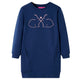 Vidaxl Robe pour enfants 92 bleu marine