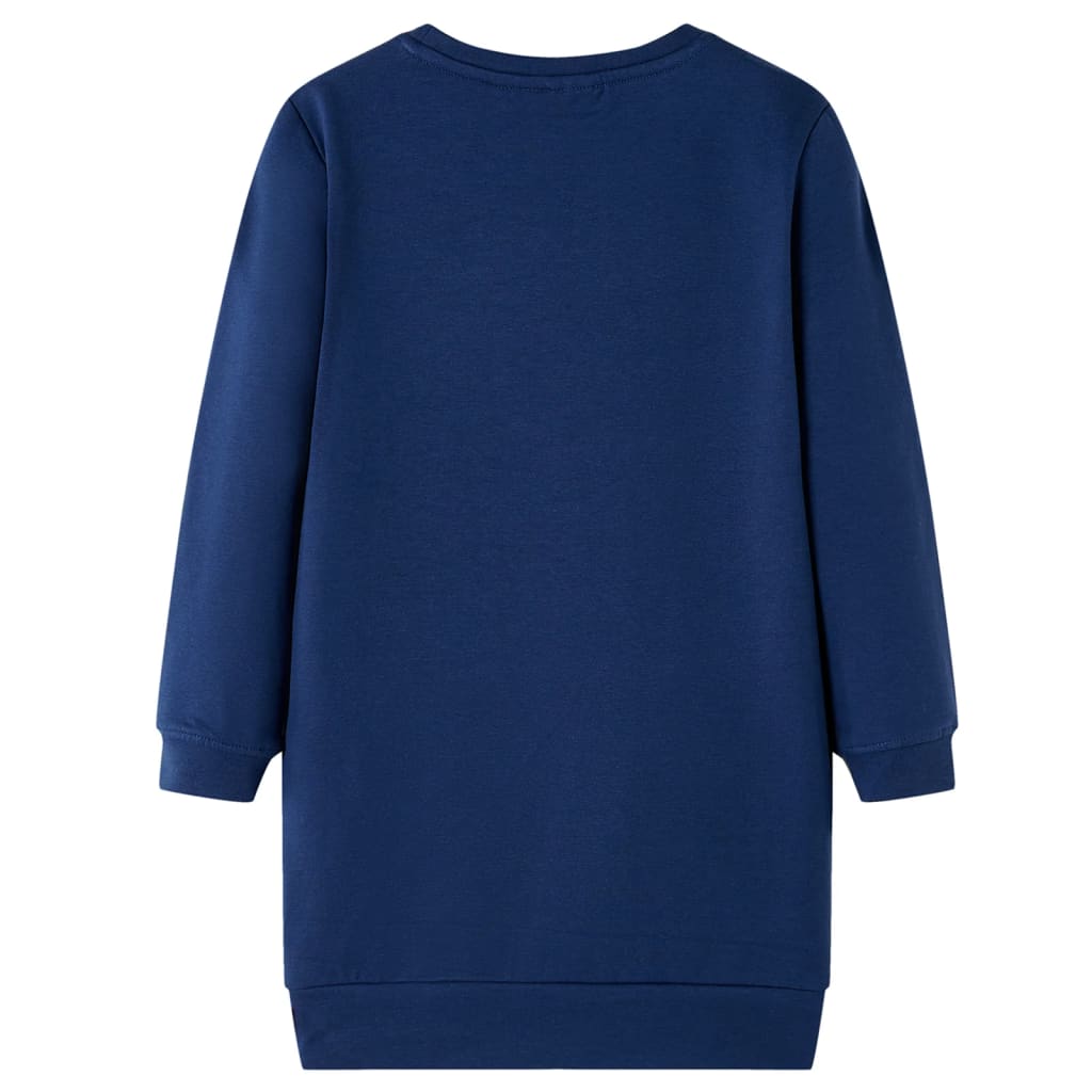 Vidaxl Robe pour enfants 104 bleu marine