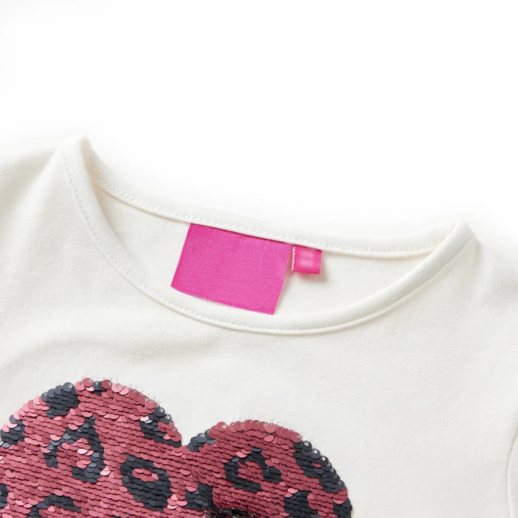 Vidaxl Child's Shirt à manches longues 140 ECRU