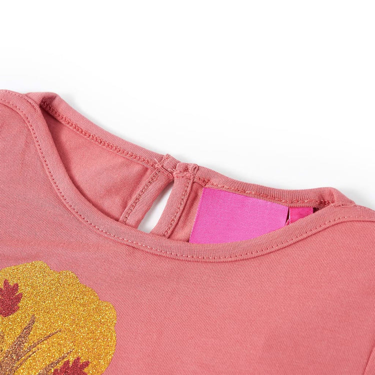 Vidaxl Child's Shirt à manches longues 92 Old Pink