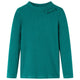 Vidaxl Child's Shirt Ribbed 104 Green foncé