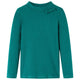 Vidaxl Child's Shirt Ribbed 128 Green foncé