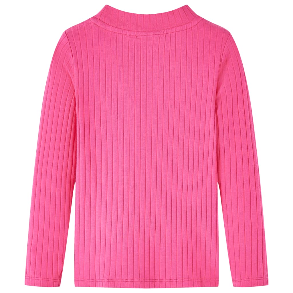 Vidaxl Child's Shirt Ribbed 140 Rose vif