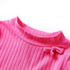 Vidaxl Child's Shirt Ribbed 140 Rose vif