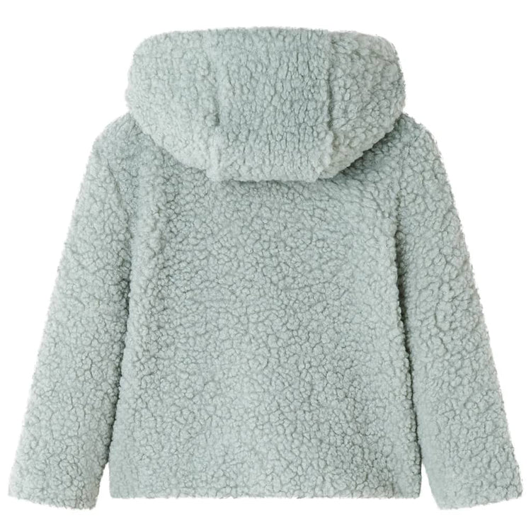 Veste pour enfants Vidaxl avec en peluche à capuche 140 Véhicule artificiel Green