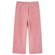 Vidaxl Kinderbroek 128 Rib Velvet rose clair