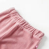 Vidaxl Kinderbroek 140 Rib Velvet Rose clair