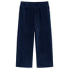 Vidaxl Kinderbroek 92 Rib Velvet Navy Blue