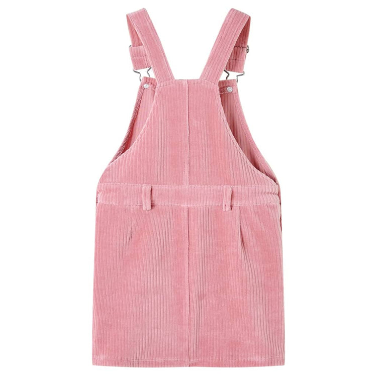 Vidaxl Children's Garden Robe 128 Rib Velvet Rose clair