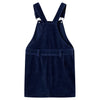 Vidaxl Children's Garden Robe 116 Rib Velvet Navy Bleu