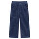 Vidaxl Kinderbroek 104 Rib Velvet Navy Blue