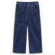 Vidaxl Kinderbroek 116 Rib Velvet Navy Blue