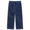Vidaxl Kinderbroek 116 Rib Velvet Navy Blue