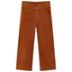 Vidaxl Kinderbroek 116 Rib Velvet Cognac colored