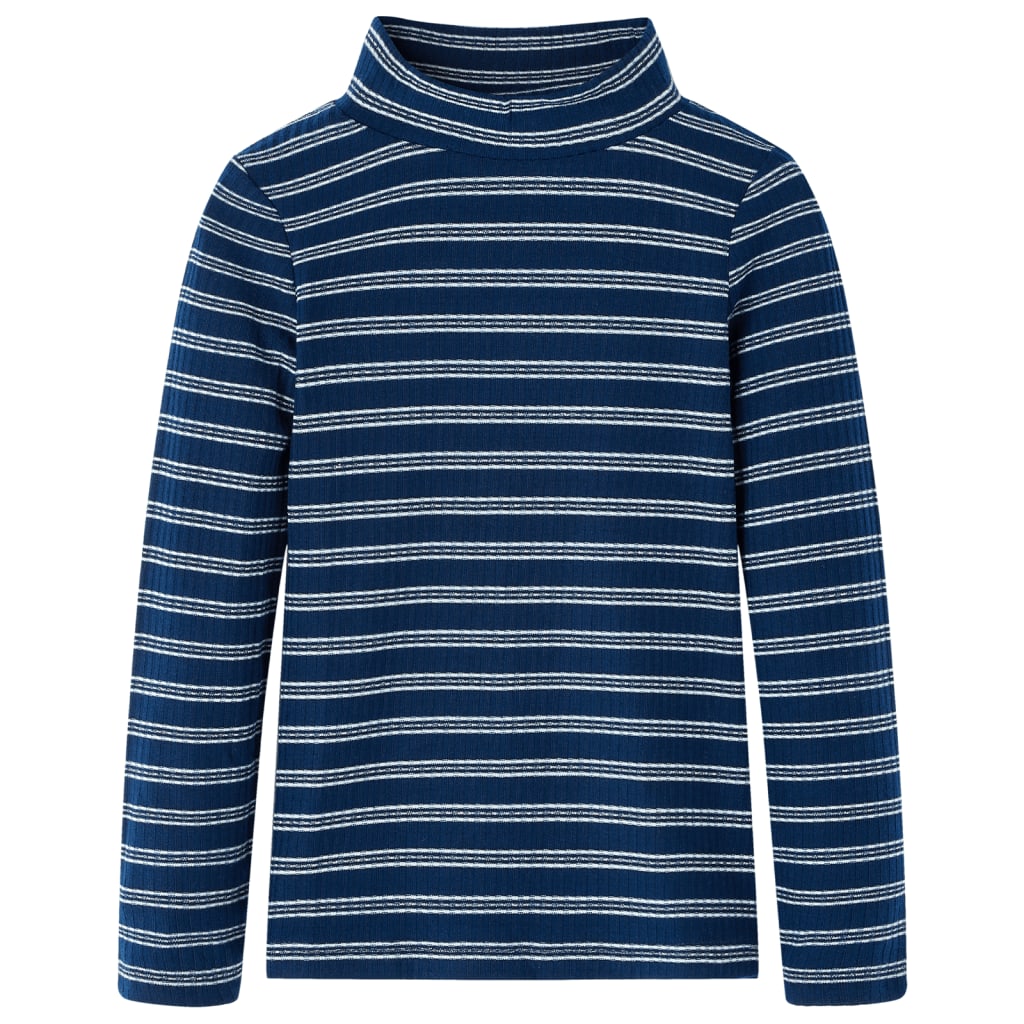 Vidaxl Child's Shirt à manches longues 92 bleu marine
