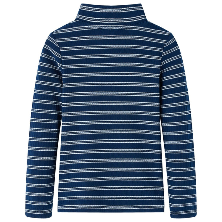 Vidaxl Child's Shirt à manches longues 92 bleu marine