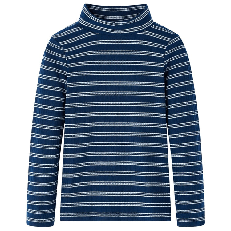 Vidaxl Child's Shirt à manches longues 104 bleu marine