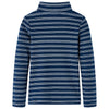 Vidaxl Child's Shirt à manches longues 104 bleu marine