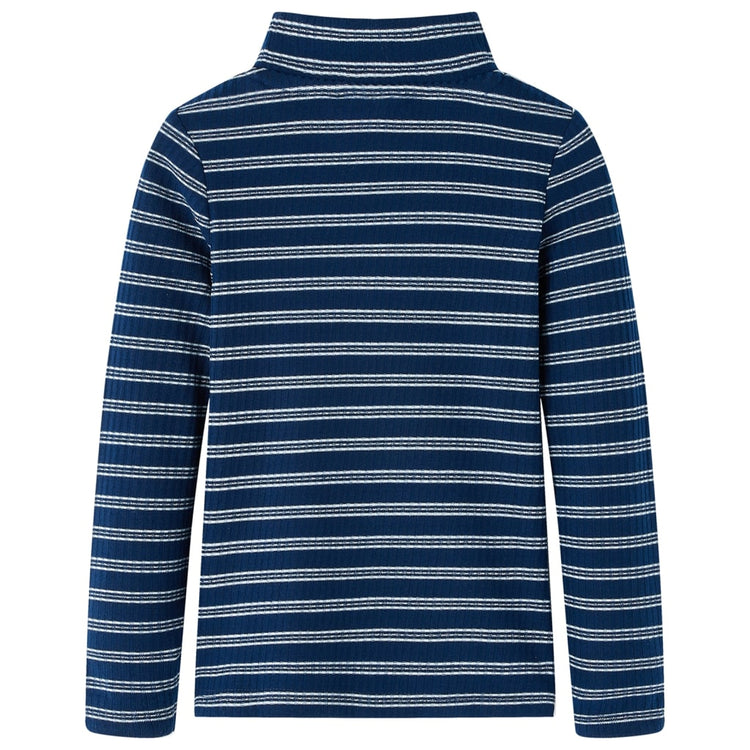 Vidaxl Child's Shirt à manches longues 104 bleu marine