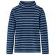 Vidaxl Child's Shirt à manches longues 128 bleu marine