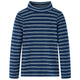Vidaxl Child's Shirt à manches longues 140 bleu marine
